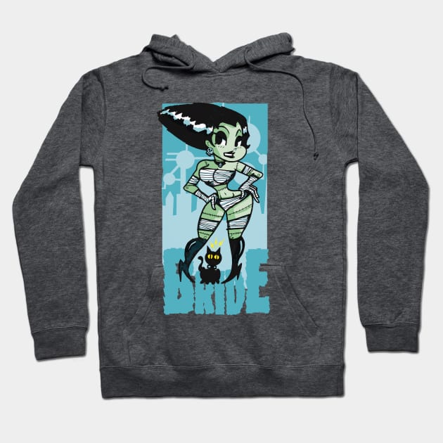 Bride of Frankenstein! Hoodie by edbot5000